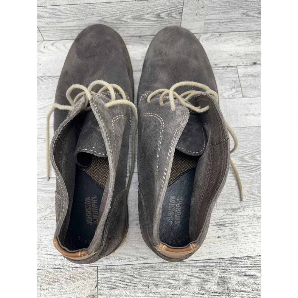 Johnston & Murphy Mens Chukkas‎ Suede Brown Lace Up Boots Size 10.5